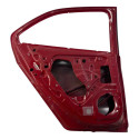 Porta Traseira Esquerda Chevrolet Onix Prisma 13/19 46980 Traseira Esquerda Vermelha