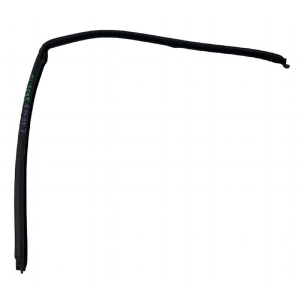 Borracha Guarnição Porta Tras.direita Renault Captur 17 /23 Preto