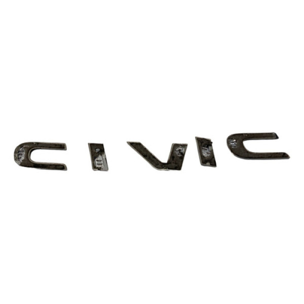 Emblema Escrita Civic Honda Civic G10 2017/2021