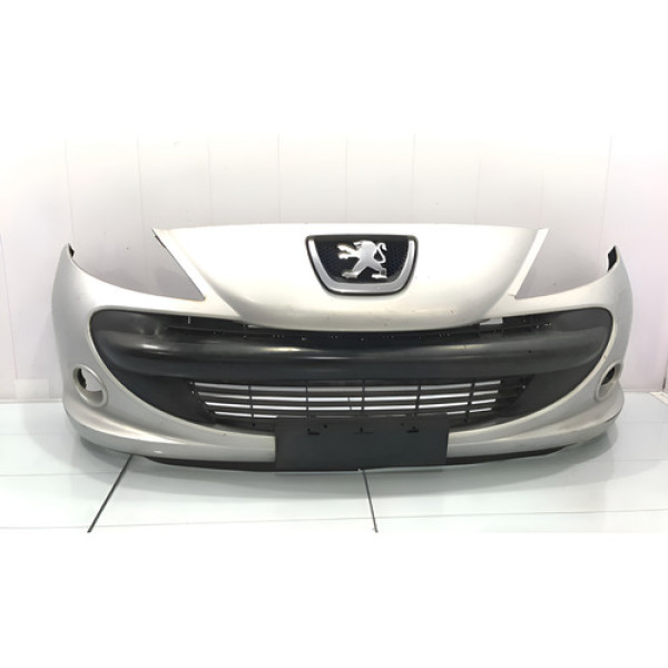 Para-choque Dianteiro Peugeot 207 2006/2012 Prateado