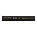 Emblema Tampa Valvula Chevrolet 1.4 Econo.flex 46314 Preto