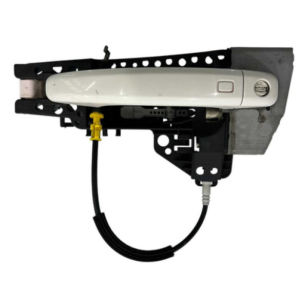 Maçaneta Externa Porta Dian Esquerda Audi A4 2009/12 12079 Branco Dianteira