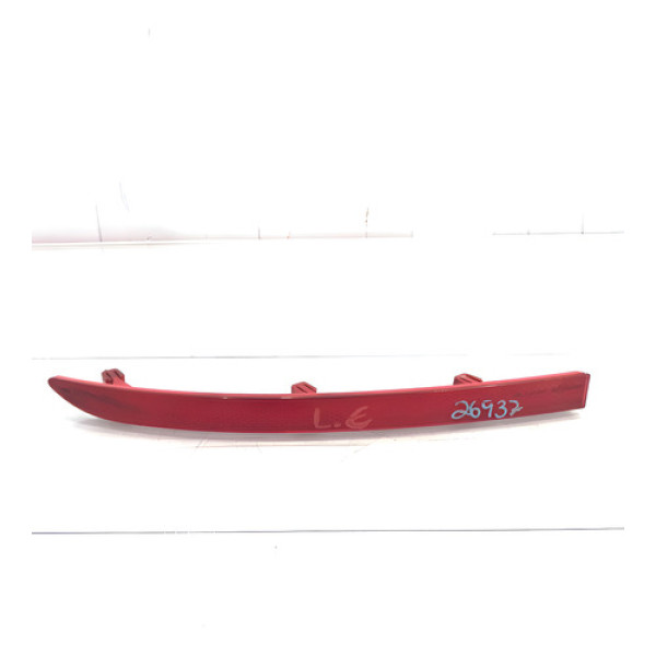 Refletor Olho De Gato Esquerdo Volkswagen Tiguan 2012/2016 Vermelho