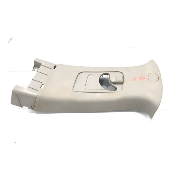 Moldura Coluna Cetral Esquerda Mitsubishi Asx 2011/2016 - Bege - Animal Print