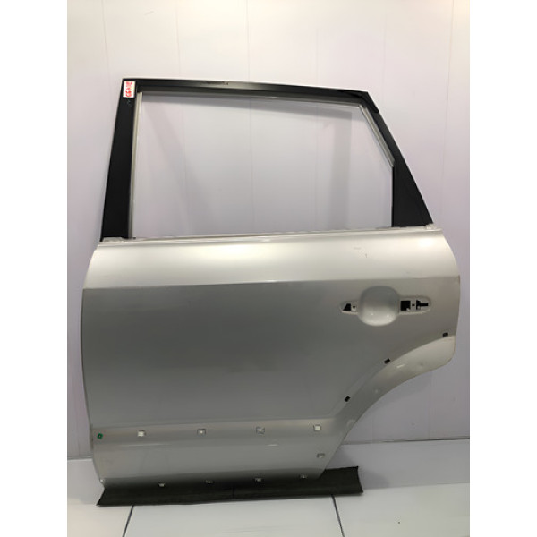 Porta Traseira Esquerda Hyundai Tucson 2008/2013 Traseira Esquerda Prateado