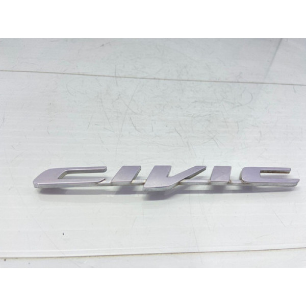 Emblema Capo Traseiro Honda Civic 2012/2016