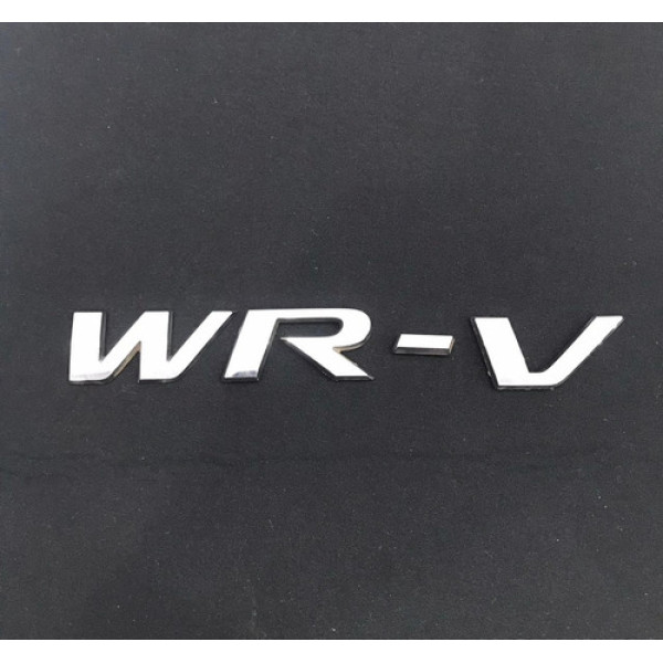 Emblema W-rv Traseiro Honda Wrv 2017/2021