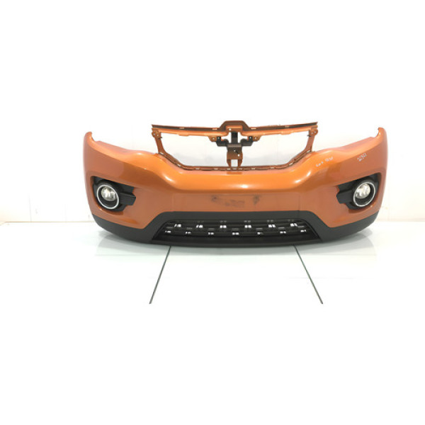 Para-choque Dianteiro Renault Kwid 2017/2021 Laranja-escuro