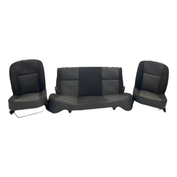 Jogo Bancos Renault Sandero 2007/2013 Cinza