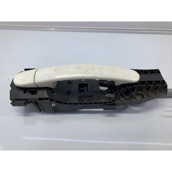 Maçaneta Externa Traseira Esq.volkswagen Tiguan 16 C/detalhe Branco