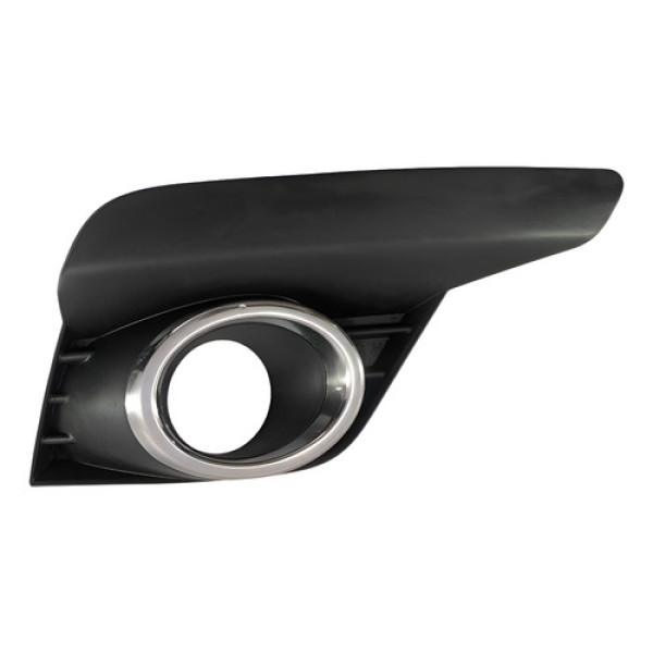 Moldura Milha Direito Renault Sandero Logan 2018/2021 Preto Direito