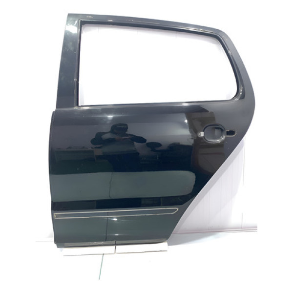 Porta Traseira Esquerda Volkswagen Fox 2003/2008 Traseira Esquerda Preto