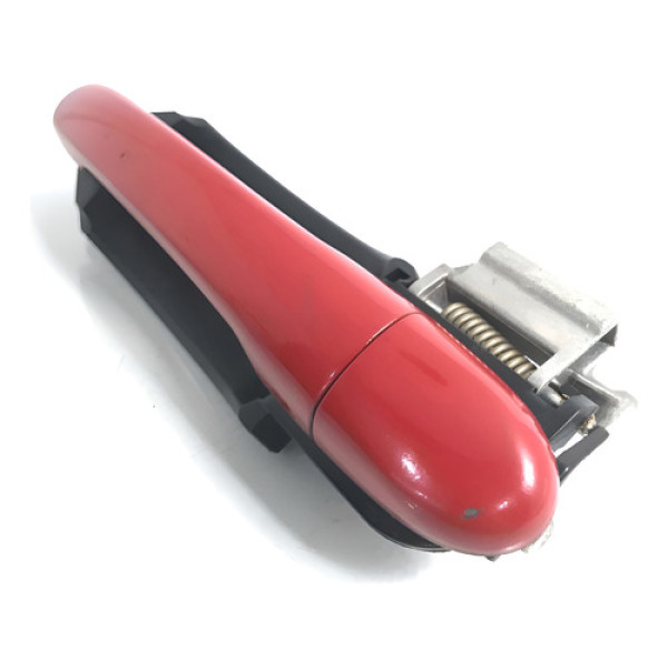 Maçaneta Externa Traseira Esq Fiat Palio Attractive 2012/18 Vermelho