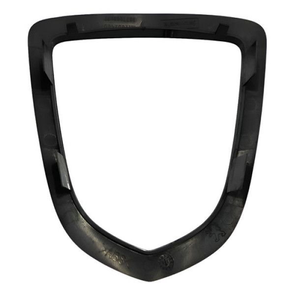 Moldura Alavanca Marchas Peugeot 308 2012/18 Automatic Preto Caveira