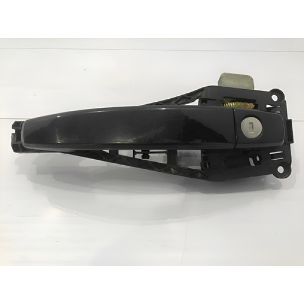 Maçaneta Externa Diant Esq Chevrolet Vectra 06/12 C/detalhe Preto