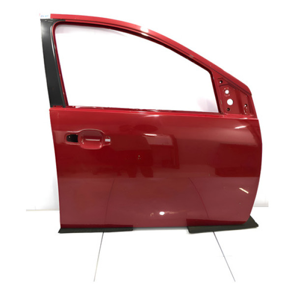 Porta Dianteira Direita Ford Fiesta 2003/2014 Dianteira Direita Vermelho