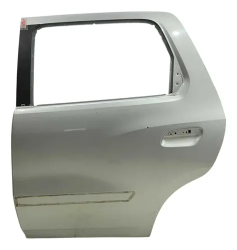 Porta Traseira Esquerda Chevrolet Spin 2013/2021 Det 2683 Traseira Esquerdo Prata